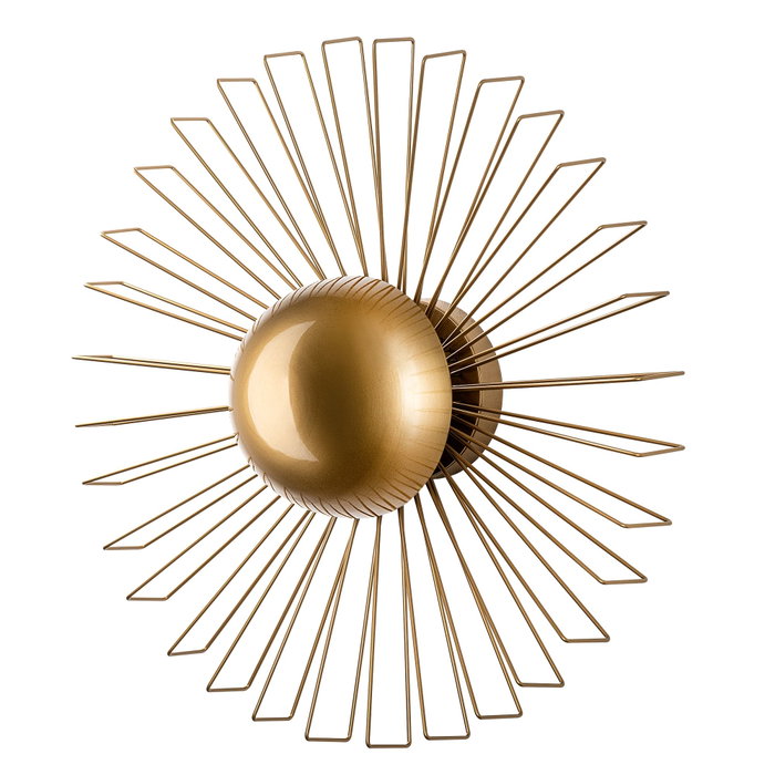 Opviq Lámpara de Pared Kaya Dorada Opviq Lámpara de Pared Kaya Dorada